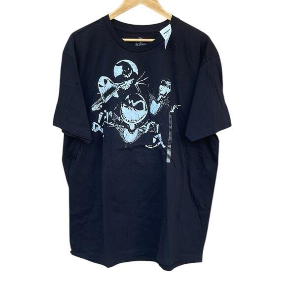Disney Nightmare Before Christmas black t-shirt size XL NEW - Picture 1 of 5